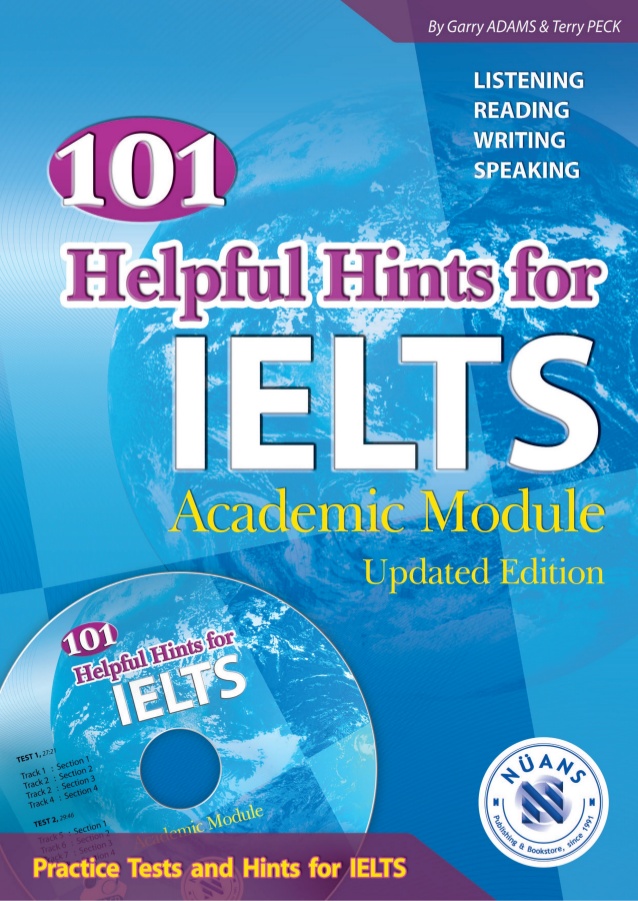 Пособие под названием «101 Helpful Hints for IELTS» от Гарри Адамса