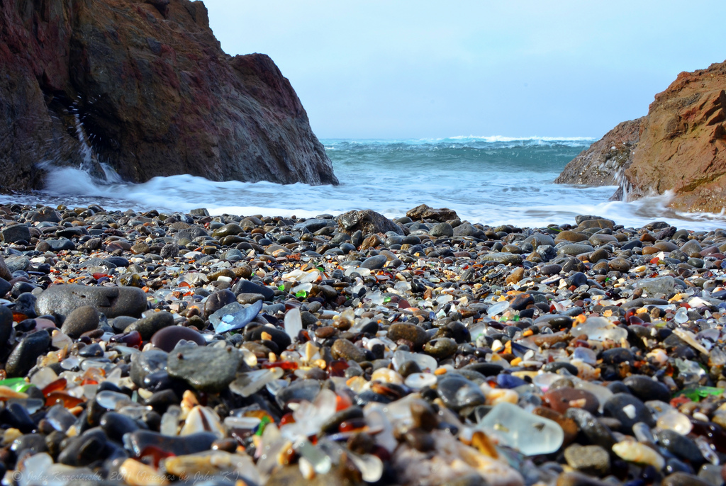 стеклянный пляж Калифорния - топ мест на Планете