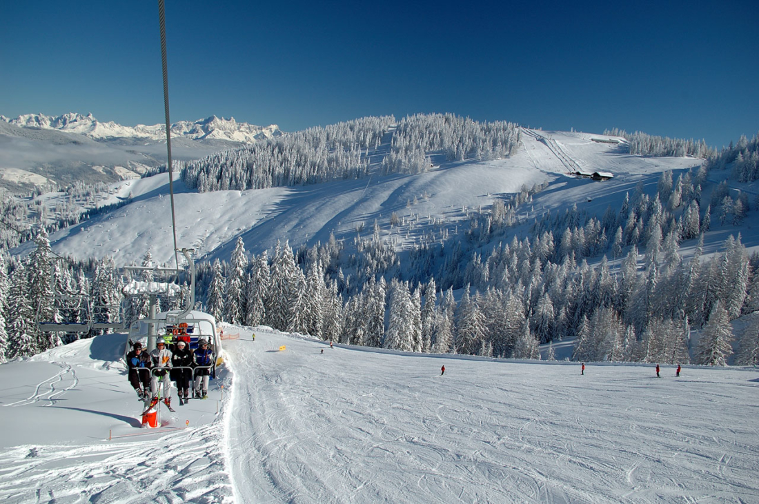 Семейная лыжная поездка в Австрию. Куда пойти в Каринтийских Альпах?