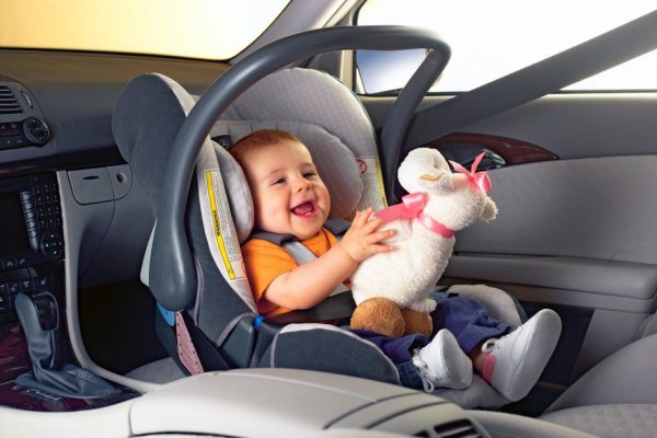 Путешествие на машине с ребенком до 1 года