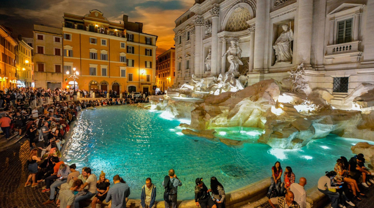 Городской отдых в Риме. Посмотрите самые интересные фонтаны в итальянской столице
