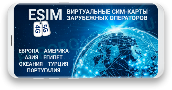 Евророуминг: Купить международные сим-карты 4G для интернета за границей
